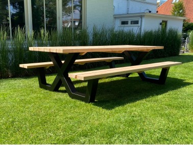 Picknicktafel X-model